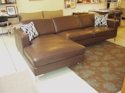 All Leather Sectional $2499