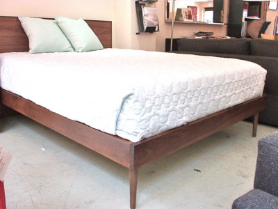 Dasher Bed.  Solid Walnut, Platform Bed Made In U.s.a.
4 Weeks Order Time. $1800