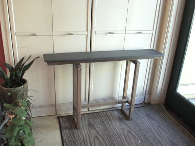 48&Quot; Custom Recycled Wood Hall Table By K. Cho $275