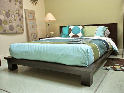 Napa Queen Platform Bed Floor Model $1199