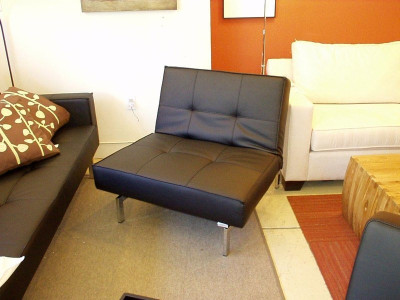 Split Back Chair/Ottoman $549