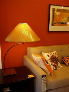 Bent Arm Table Lamp $275