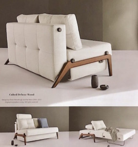 Cubed 58&Quot;W X 41&Quot;D Bed Is 55&Quot;W X 79&Quot;L $1999 With Wood Legs.add Arms At $1999 