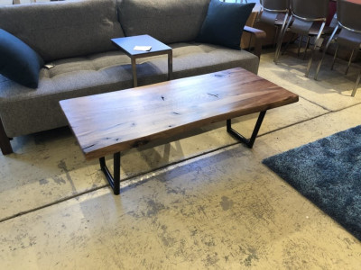 $549 Henry Solid Walnut Coffee Table 50&Quot;X22&Quot;
