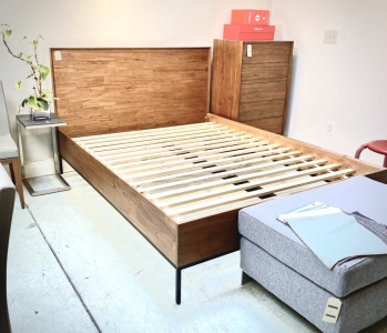 Hathaway Compact Queen Platform Bed Floor Model $1299 Hathaway Chest Of Drawers $899
